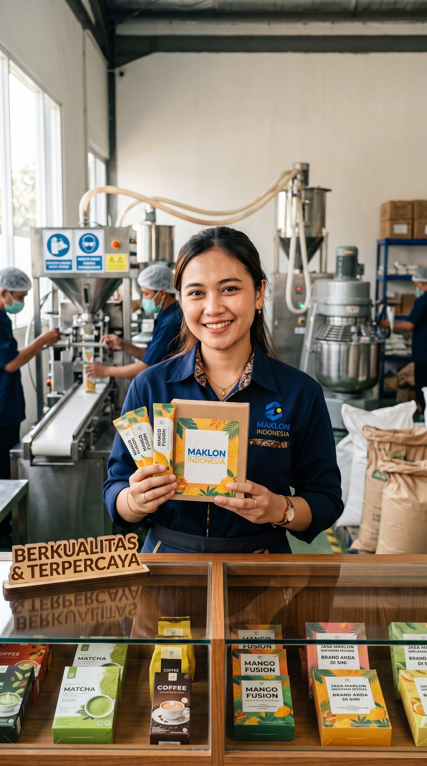 Maklon Minuman Serbuk - Maklon Indonesia