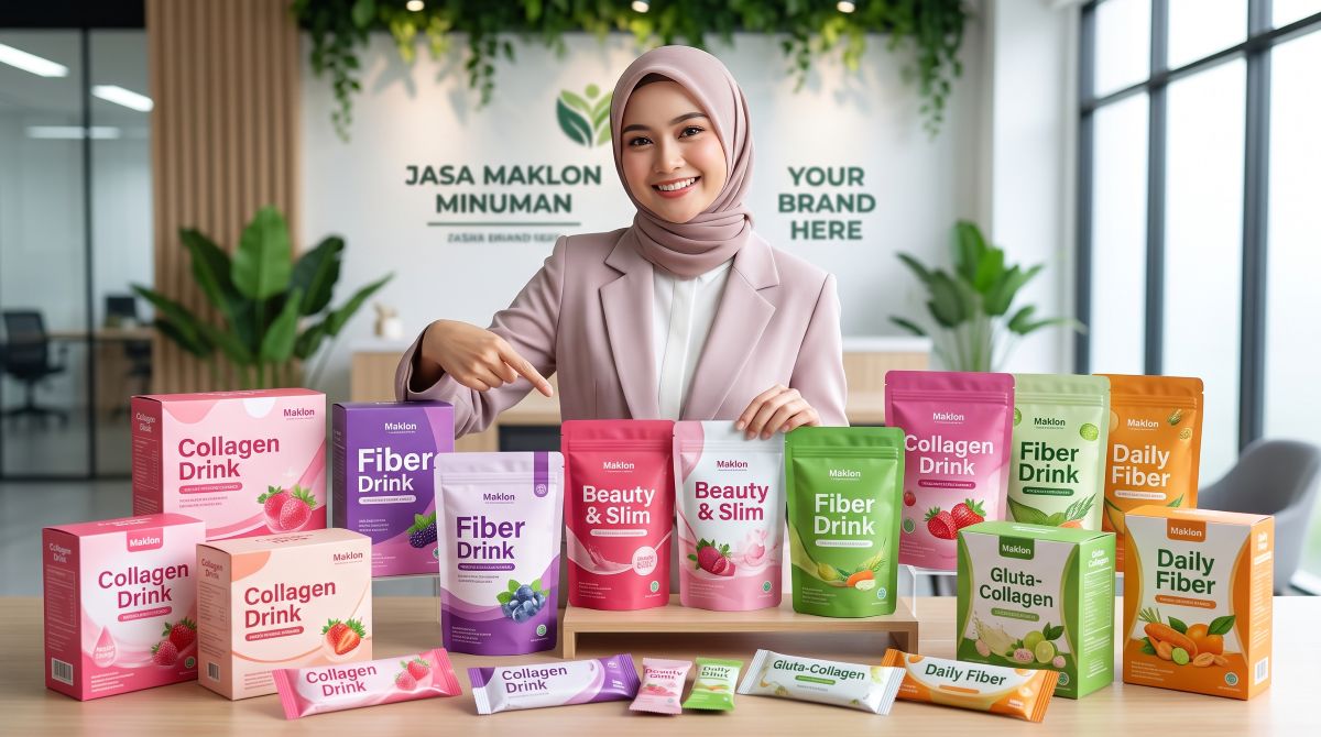 Maklon Minuman Collagen Fiber
