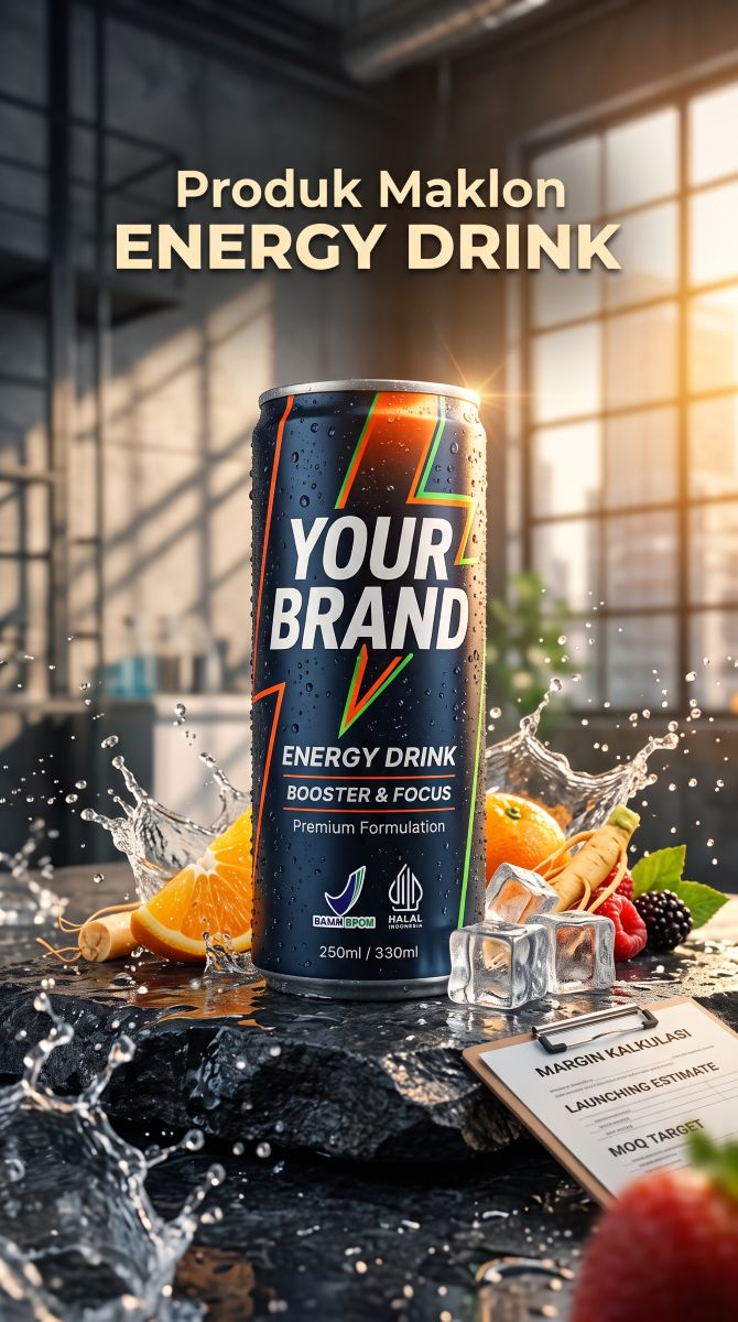 Produk kemasan sebagai ilustrasi kesiapan produk untuk strategi launching brand